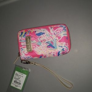 Lilly pulitzer wallet and phone case